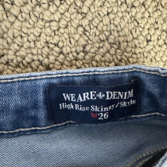 Buffalo David Bitton High Rise Skinny Skylar Jeans US Women's 26 - Picture 6 of 11